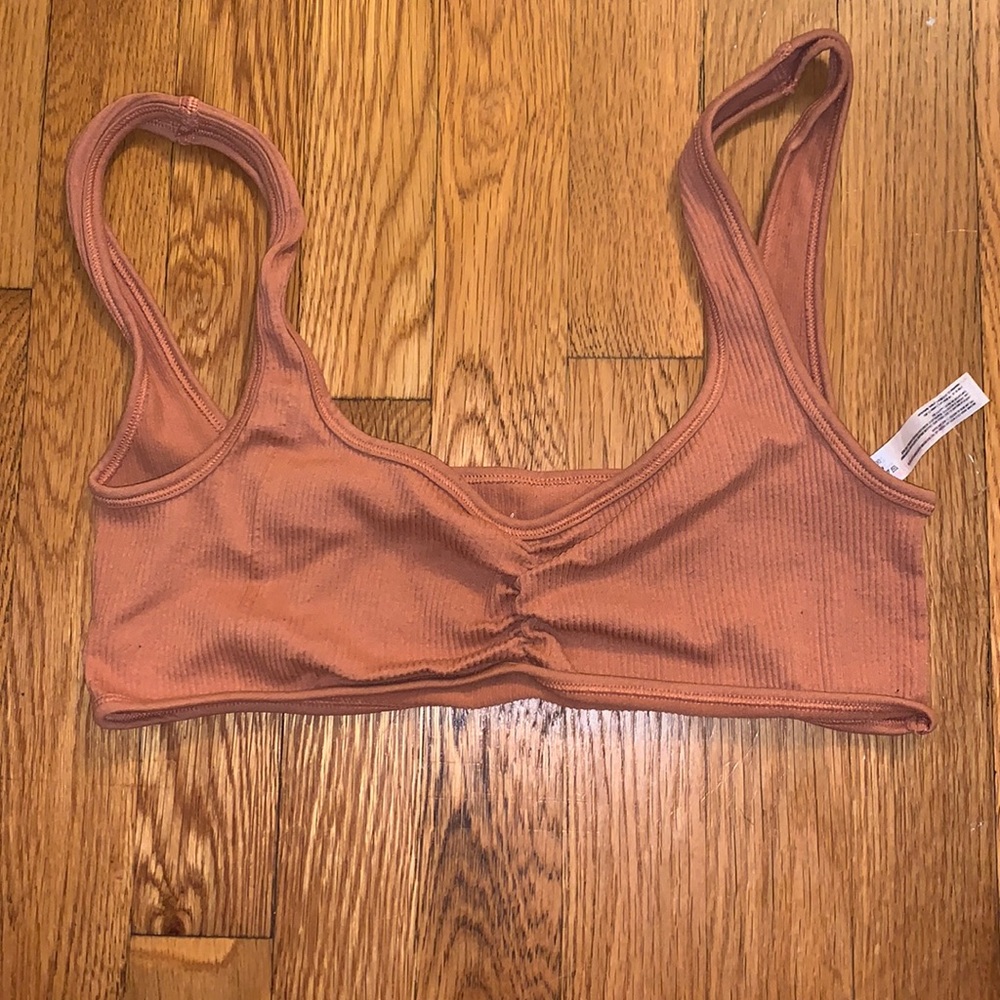 Urban Outfitters Ribbed Seamless Bralette